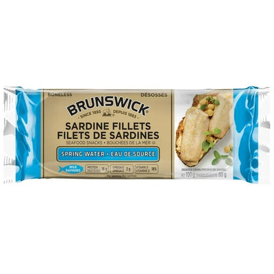 Brunswck Sardine Fillets SprgW [100 g]