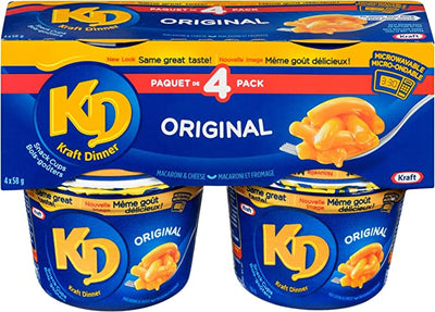 Kraft Dinner Cups [4 s]