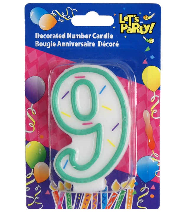 Lets Party #9 Candle [1 s]