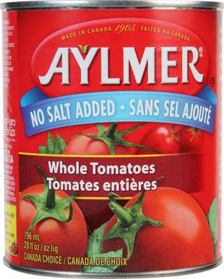 Aylmer Tomato Whole NSA [796 ml]