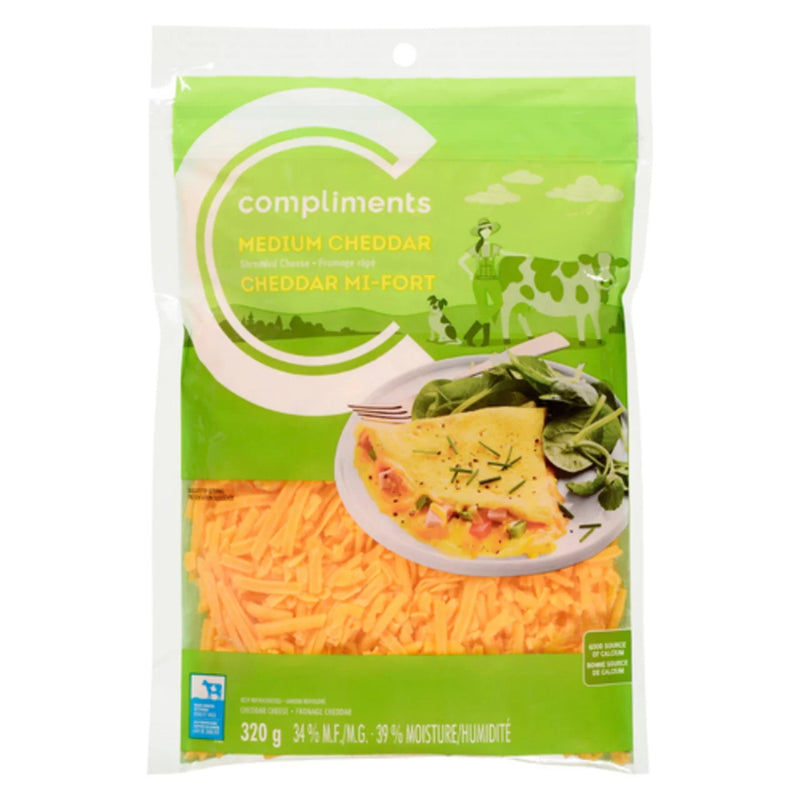 Comp Shreds Medium Cheese [320 g]