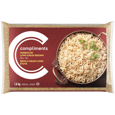 Comp Parboiled Brown Rice [1.6 kg]