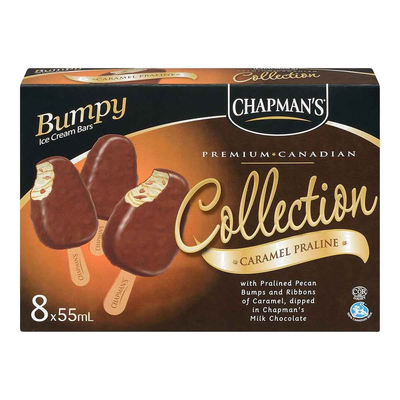Chapmans Crml Praline Bar [8 pkg]
