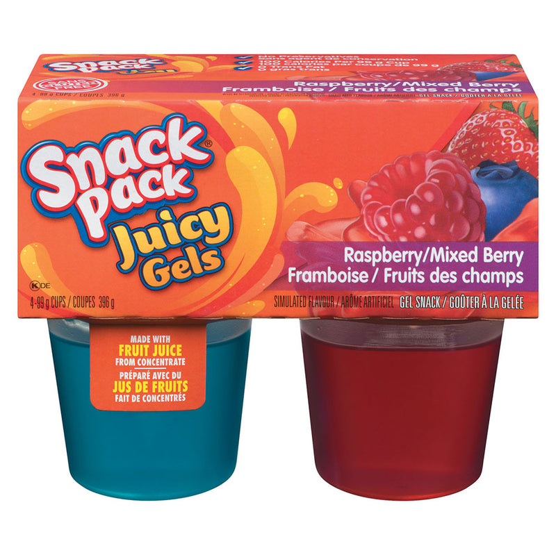SnackPac Jucy Gel Rasp/Mix [396 g]