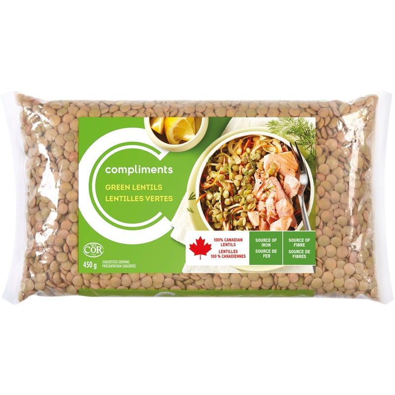 Comp Green Lentils [450 g]