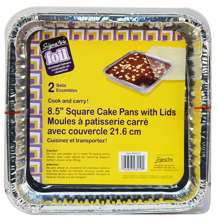 Sig Kit 8.5" Square Pan w/ Lid [2 s]