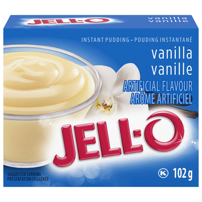 Jello Inst Pudding Vanilla [102 g]