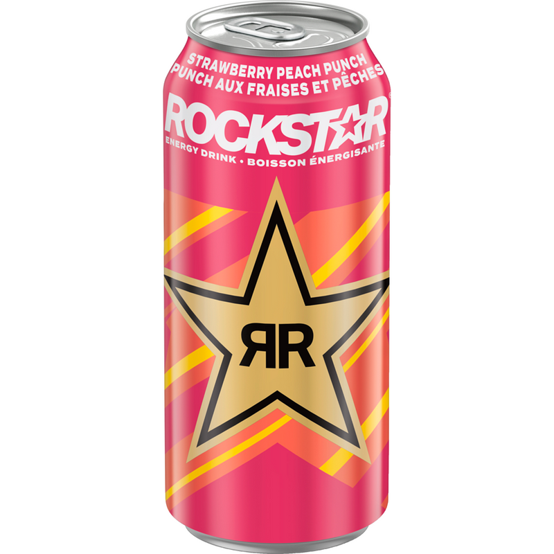 Rockstar Strawberry Peach [473 ml]