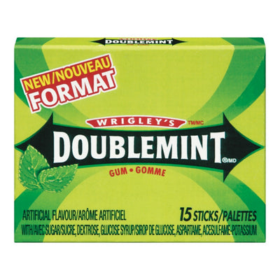 Doublemint Gum, 15 ct