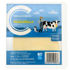 Comp Mozza Cheese Slices [230 g]
