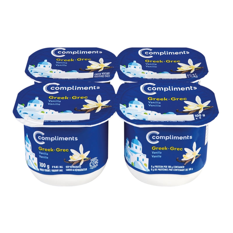 Comp Greek Yogurt 0% Vanilla [400 g]