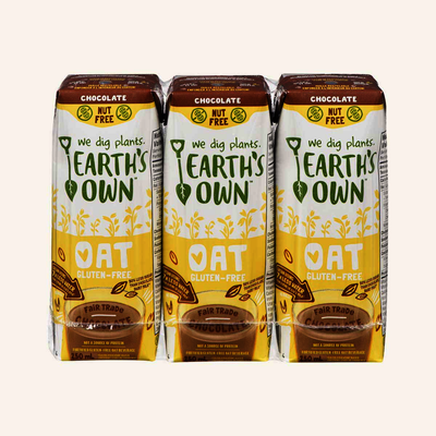 Earth's Own Gluten Free Chocolate Oat Beverage, 250 mL