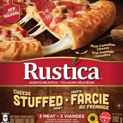 Rustica 3 Meat Stffd Crust Pza [702 g]