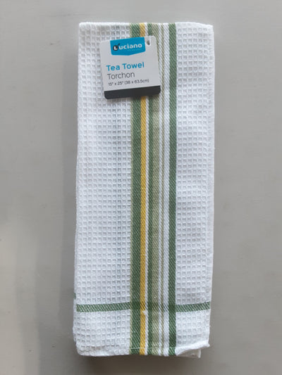 Luciano Striped Waffle Tea Twl [1 pcs]