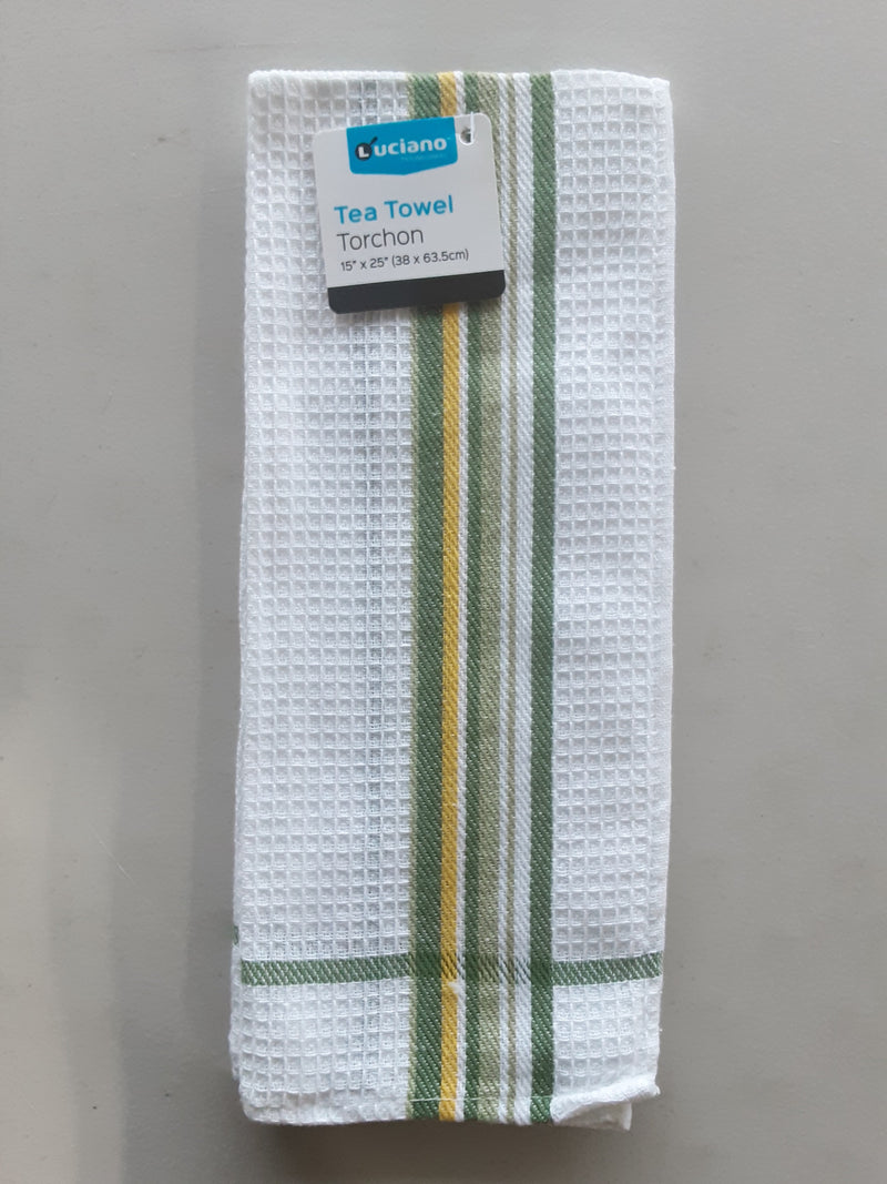 Luciano Striped Waffle Tea Twl [1 pcs]