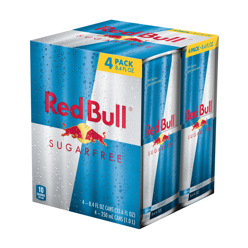 RedBull Energy Drink SF 4Pk [1000 ml]