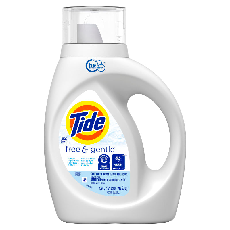 Tide Free&Gentle No Scent [1.24 l]