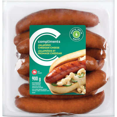 Comp Sausage Jalapeno Cheddar [900 g]