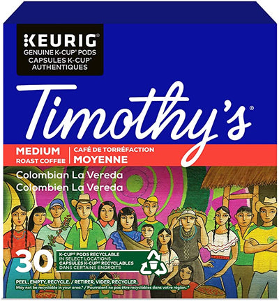 Timothys KCup Colombian La Ver [30 ea]