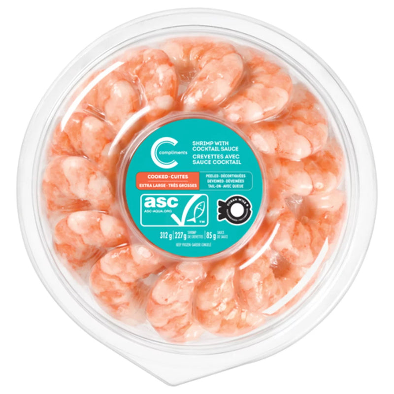 Comp Shrimp Ring W/Sauce [312 g]