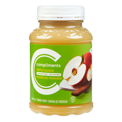 Comp Apple Sauce Sweetened [620 ml]