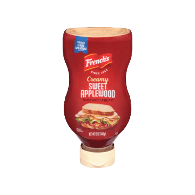 Frenchs Mustard Crmy Applewood [325 ml]