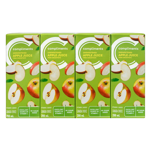 Comp Juice Apple Unswt 200ML [8 s]