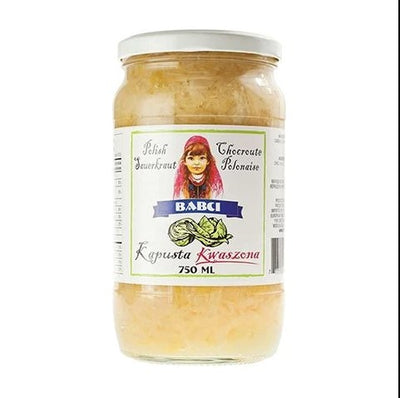 Babci Polish Sauerkraut /w Car [750 ml]