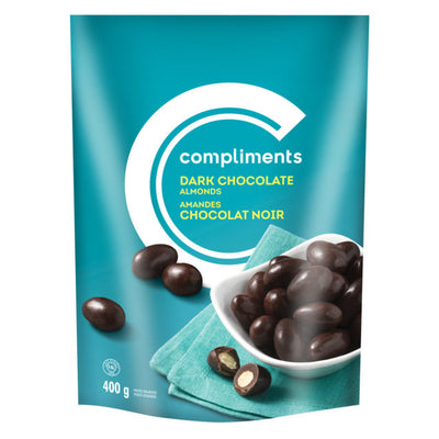 Comp Dark Choc Covered Almonds [400 g]
