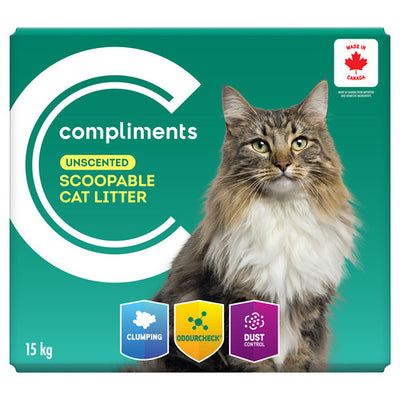 Comp Scoopable Cat Litter [15 kg]