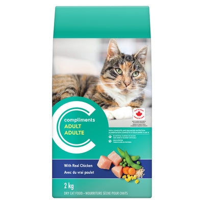 Comp Cat Food Chicken Dry Adlt [2 kg]