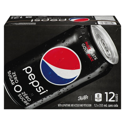 Pepsi Zero Sugar 12s [12 s]