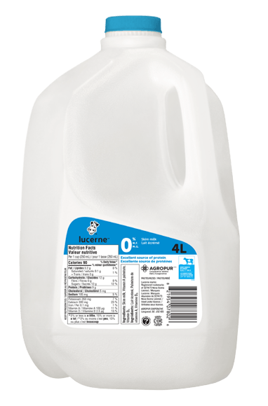 Lucerne Skim Milk 4L [4 ltr]