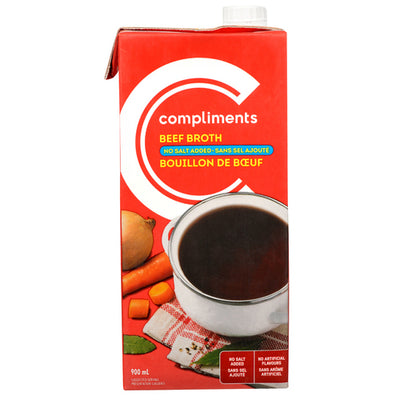 CompBal Beef Broth NSA [900 ml]