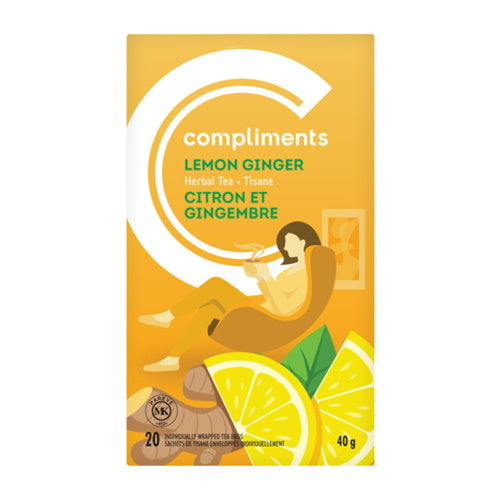 Comp Lemon Ginger Herbal Tea [20 s]
