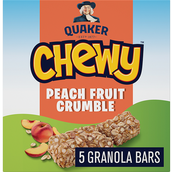 Quaker Chewy Bars Peach Crumbl [120 g]