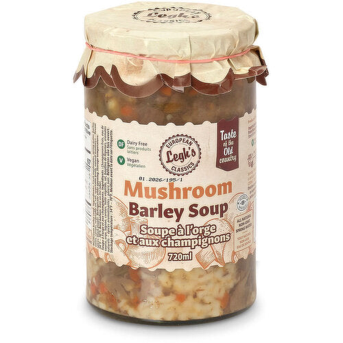 Leghs Soup Mushroom Barley [325 g]