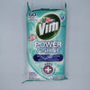 Vim Power & Shine Multi-Purpose Wipes, 60 ct