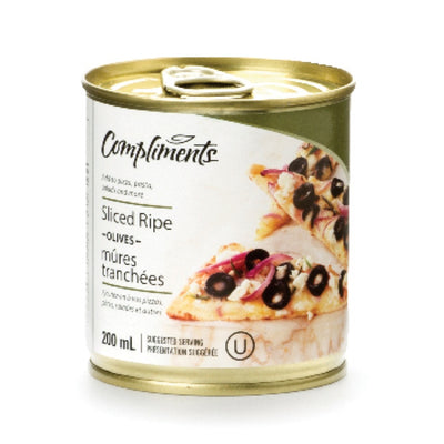 Comp Sliced Ripe Olives [200 ml]