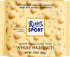 RITTER WHITE CHOC & HAZELNUT [100 gm]