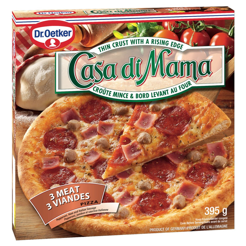 Casa Di Mama 3 Meat Pizza [390 g]