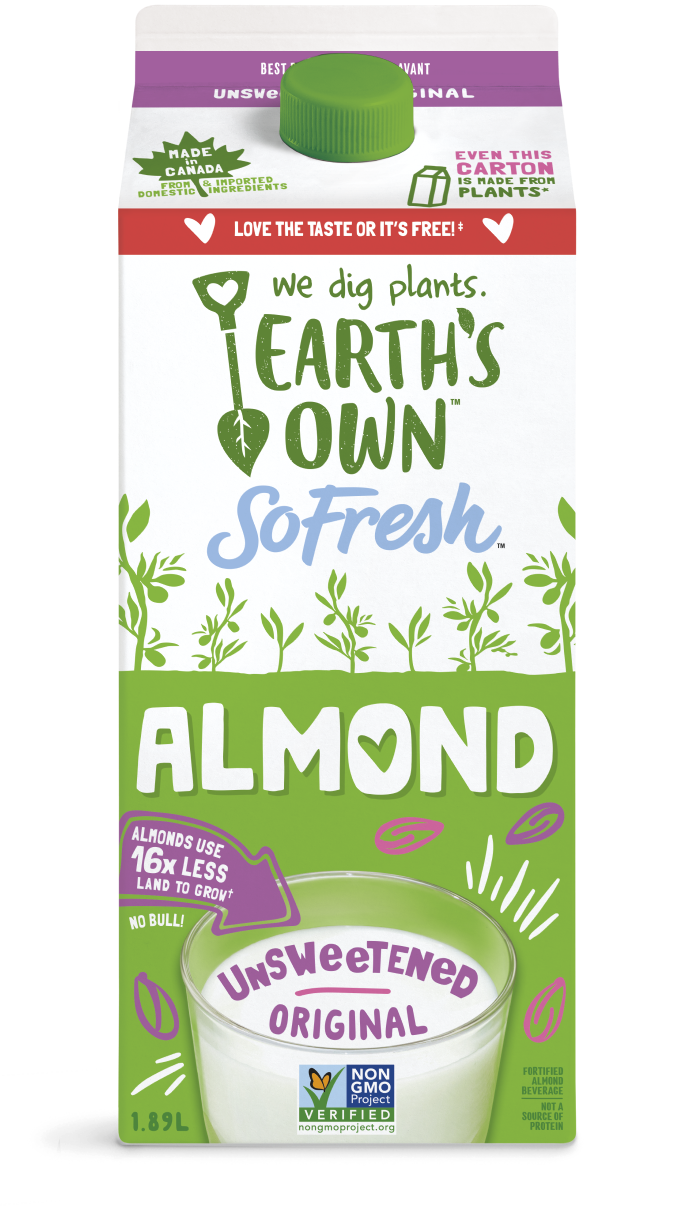 Earths Own Almond Unsweetened [1.89 ltr]