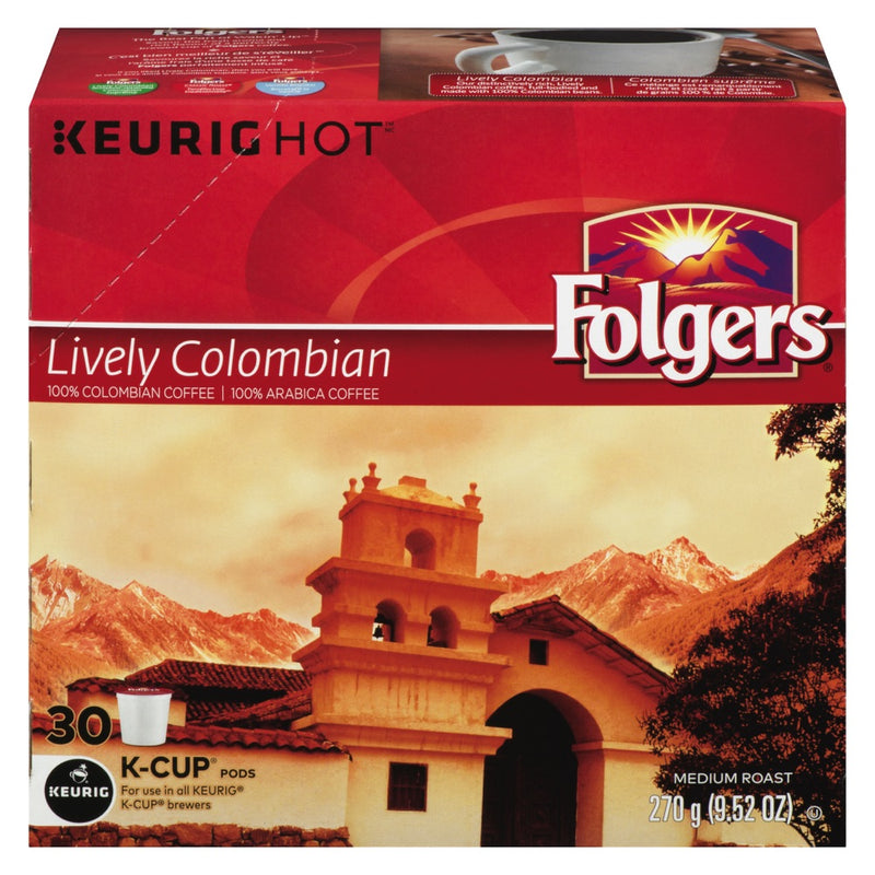 Folgers Lively Columbian K-Cup [30 s]