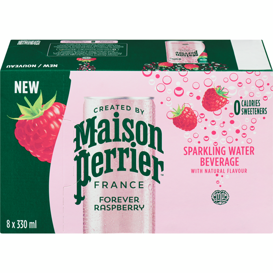 Perrier Forever Raspberry [8 ea]
