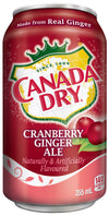 Canada Dry Cran Ginger Ale [355 ml]