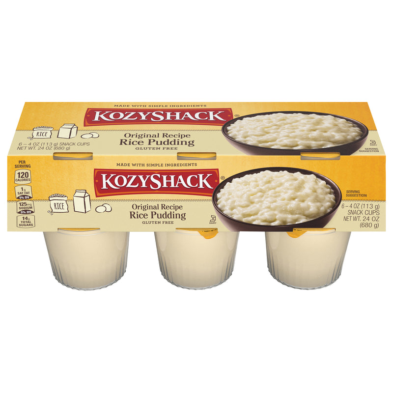 KozShack Rice Pudding 6pk [6 pkg]