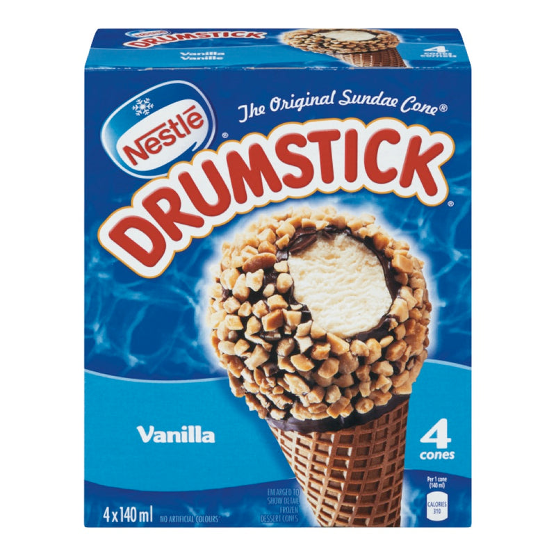 Nestle Drumstick Vanilla 4pk [560 ml]