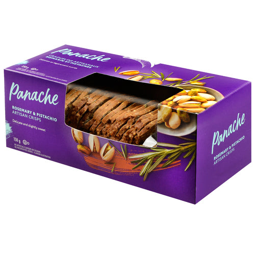 Panache Rosemary And Pistachio Artisan Crisps, 150 g