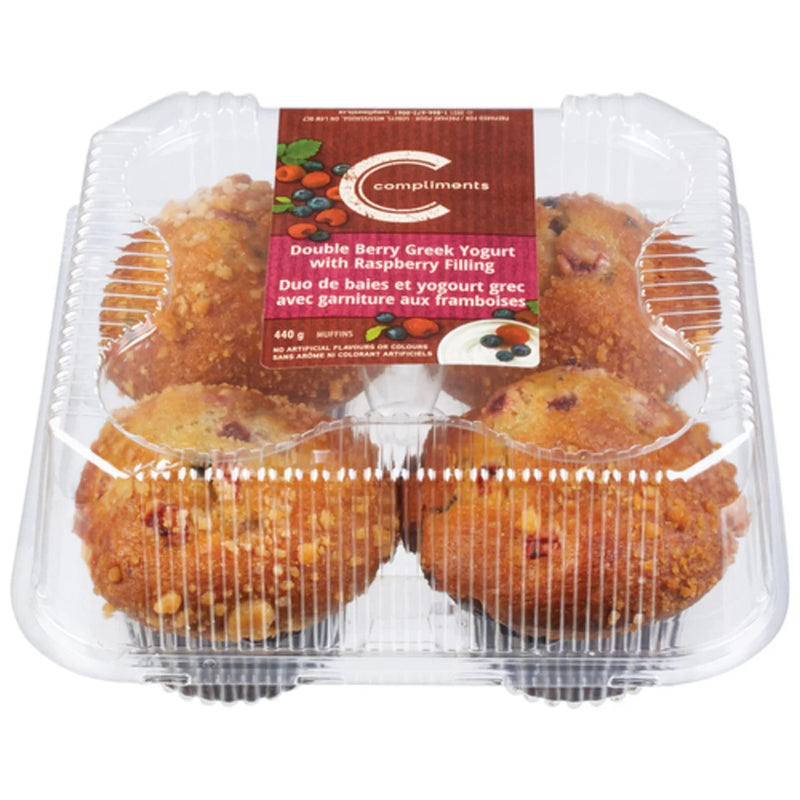 Comp Muffins GrkYgrt w Rasp [440 g]