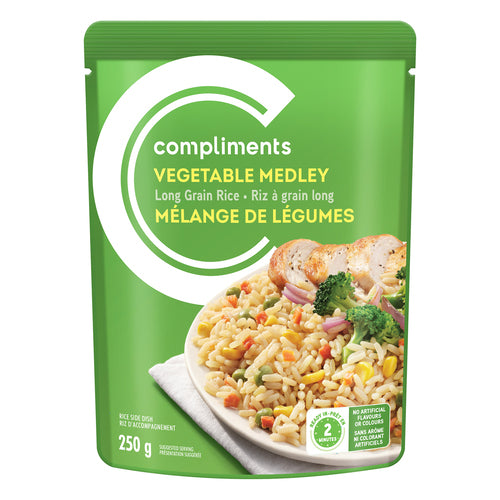 Comp Rice Long Grain Veg Mdly [250 g]